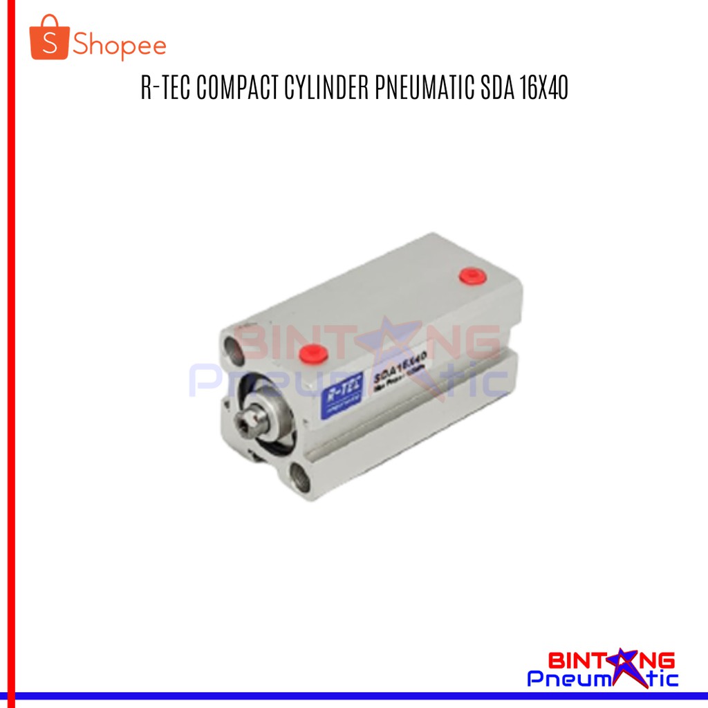 

SDA 16X40 COMPACT CYLINDER PNEUMATIC R-TEC