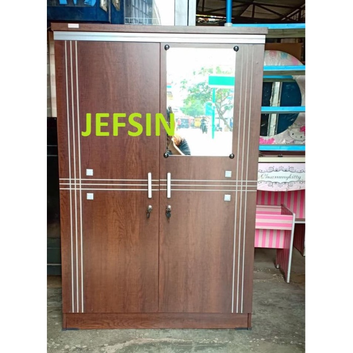 LEMARI PAKAIAN 2PINTU MINIMALIS / LEMARI GANTUNGAN / LEMARI ANAK
