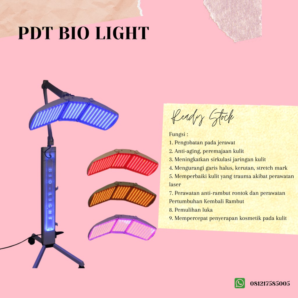 PDT BIO LIGHT / PDT / PDT ALAT FACIAL / PDT BIO / BIO LIGHT / PDT STANDING