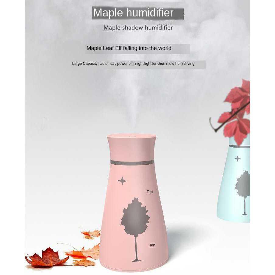 Ultrasonic Air Humidifier Aromatherapy LED Light 200ml