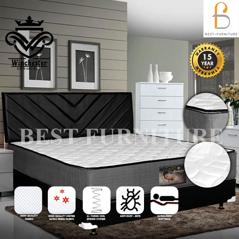 GRATIS ONGKIR Winchester LUXE-GOLD Springbed Kasur Fullset