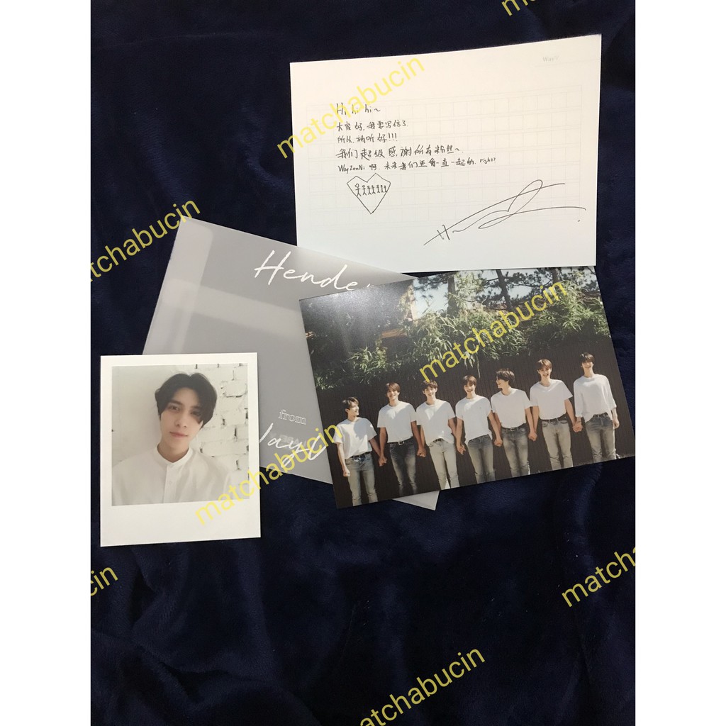 [SHARING] WAYV Photobook holiday hendery ver