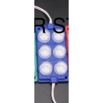 Modul 3030 6 LED SAMSUNG Tipe 7540 12V Warna biru / merah/ hijau / kuning - 100 Pcs