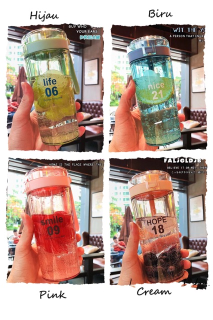 Botol minum infused water sport BT07 Drink Bottle