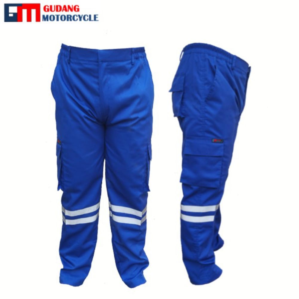 Celana Kerja Pria Biru Benhur