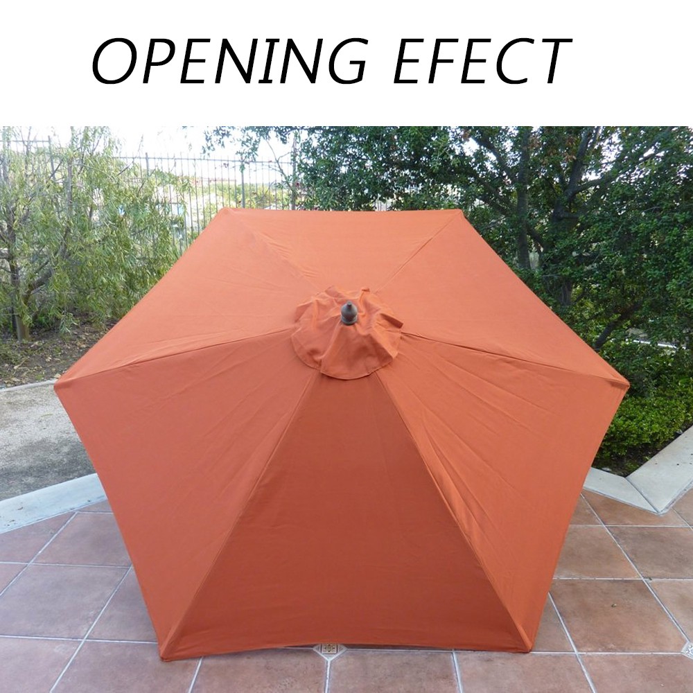 Cod Sun Parasol Canopy Cover Yard Patio Umbrella Canopy Shade Outdoor Garden Yakes Shopee Indonesia