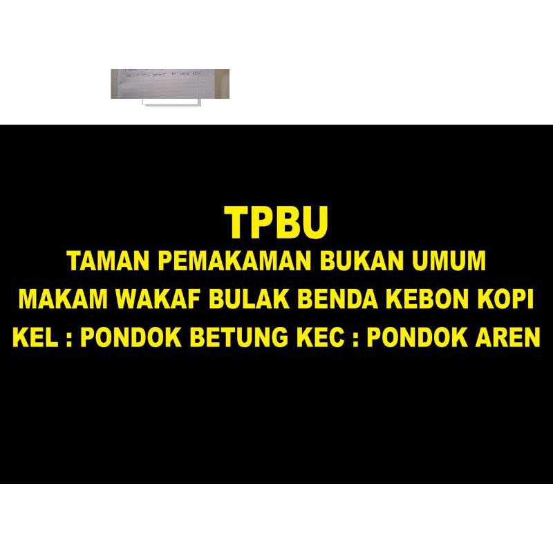

sticker plang makam