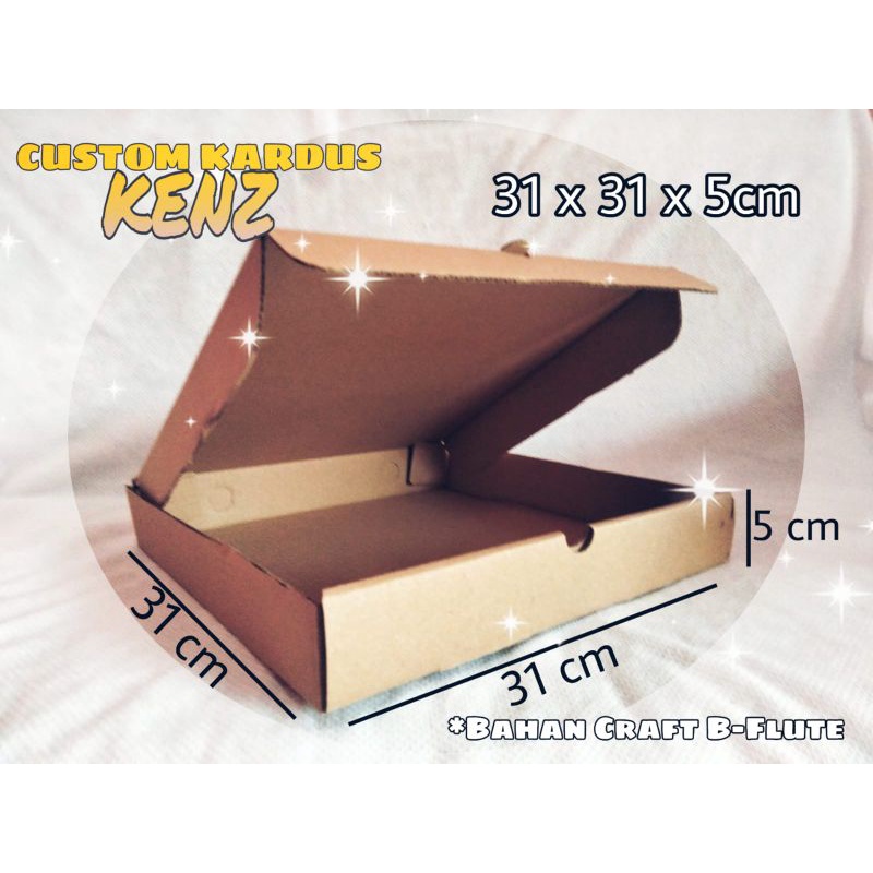 

❤KENZ❤ Box PIZZA 31x31x5 | HAMPERS