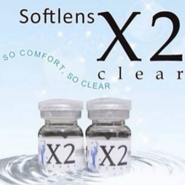 SOFTLENS BENING X2 CLEAR TAHUNAN FREE LENSCASE / SOFLEN / SOFLENS / SOFTLEN / SOFTLENS MINUS / SOFTLENS BENING / SOFTLENS PUTIH / SOFTLENS CLEAR