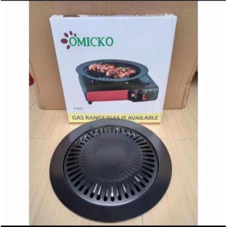 PANGGANGAN BBQ SMOKLESS ULTRA GRILL OMICKO