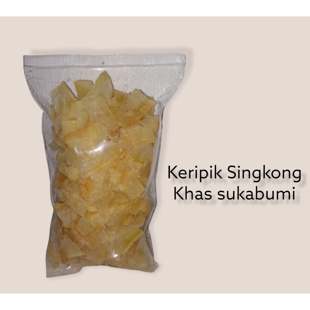 

KERIPIK SINGKONG RENYAH KHAS SUKABUMI