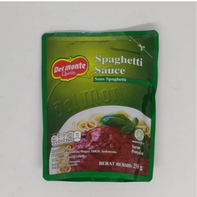 

delmonte spaghetti 250 gr