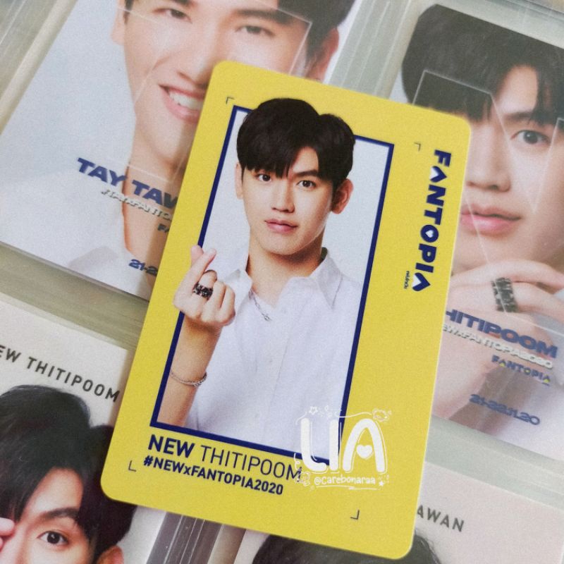 Fantopia official photocard pc newwiee act activity