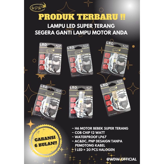 lampu led motor superr terang
