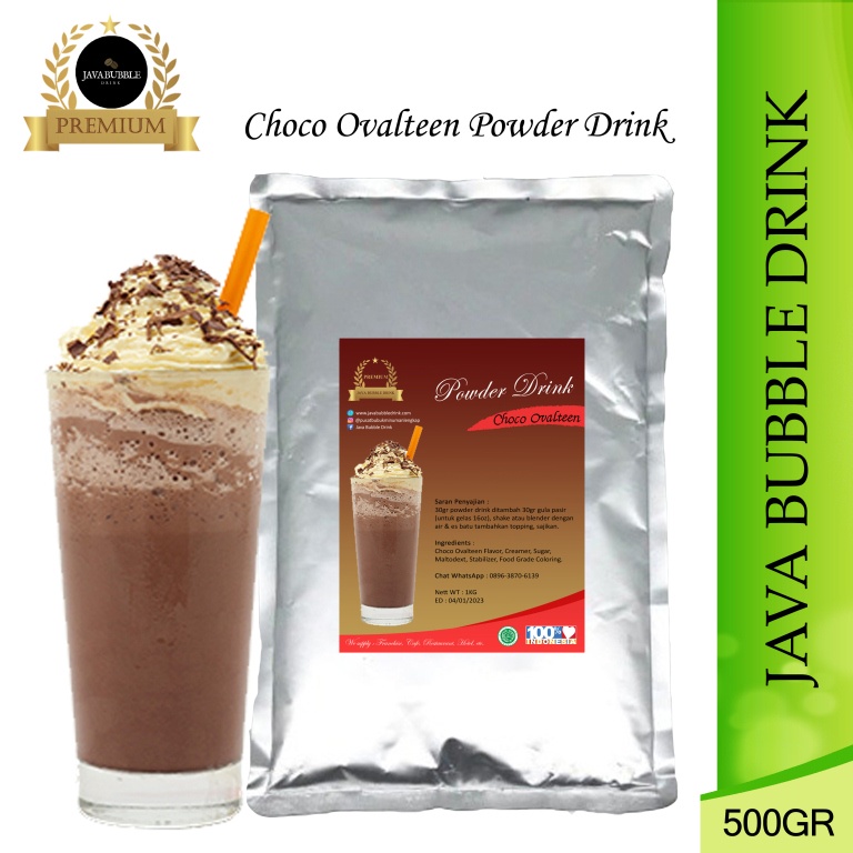 

Bubuk Minuman Choco Ovalteen 500Gr