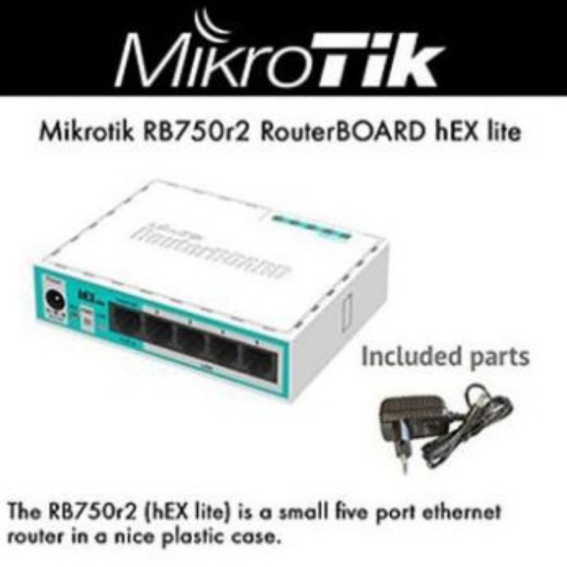 Mikrotik RB750r2 Hex Lite Router