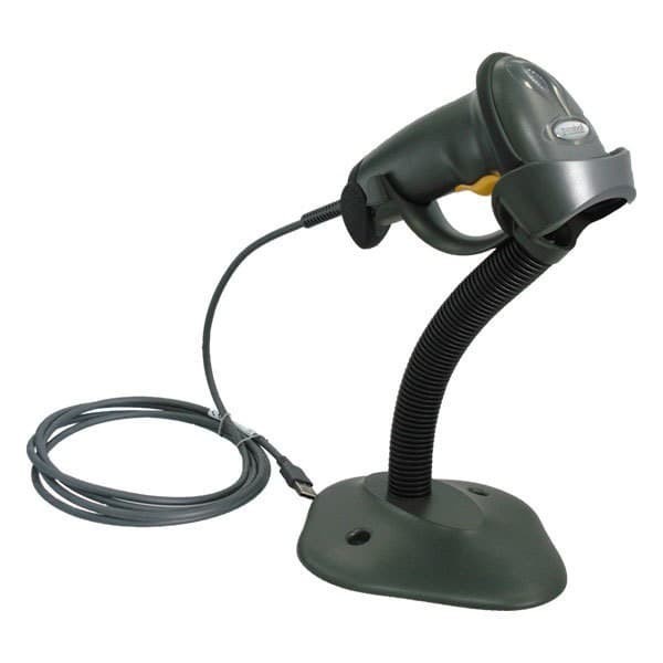 ZEBRA SYMBOL LS2208/LS 2208/LS-2208 BARCODE SCANNER 1D AUTOSCAN+STAND