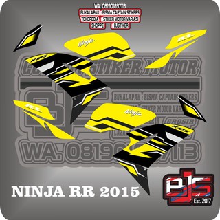  stiker  striping list motor ninja  rr  2021 Shopee Indonesia