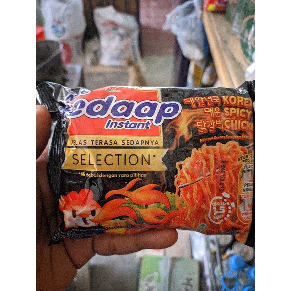 

Mie sedaap selection