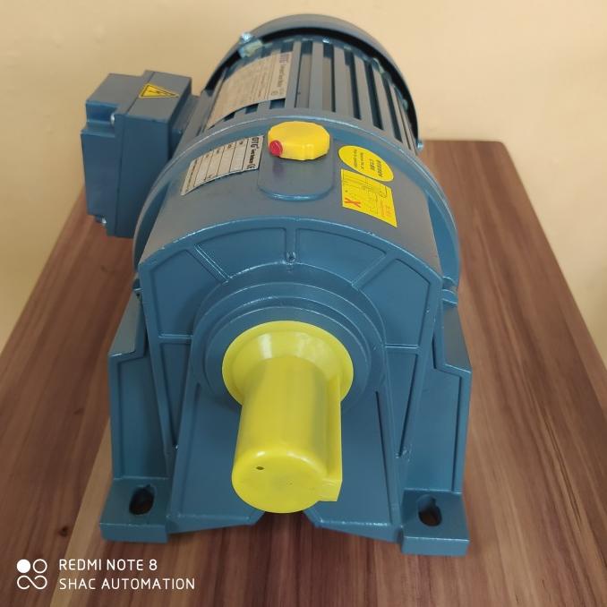 Paket Motor Induksi Gearbox 3 Phase 1/2 Hp (400Watt) + Inverter 220V