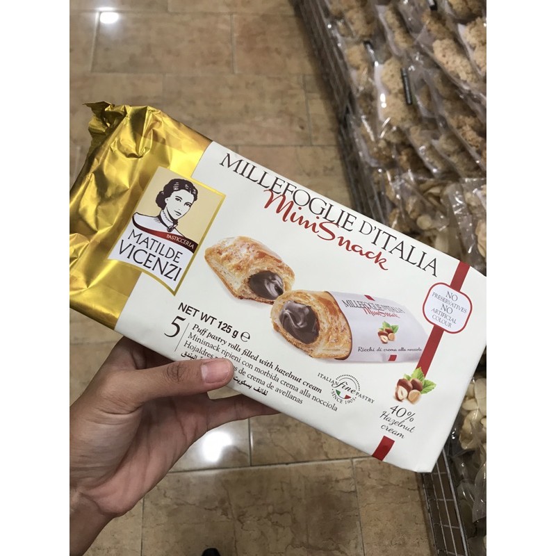

Millefoglie D’Italia (mini snack)