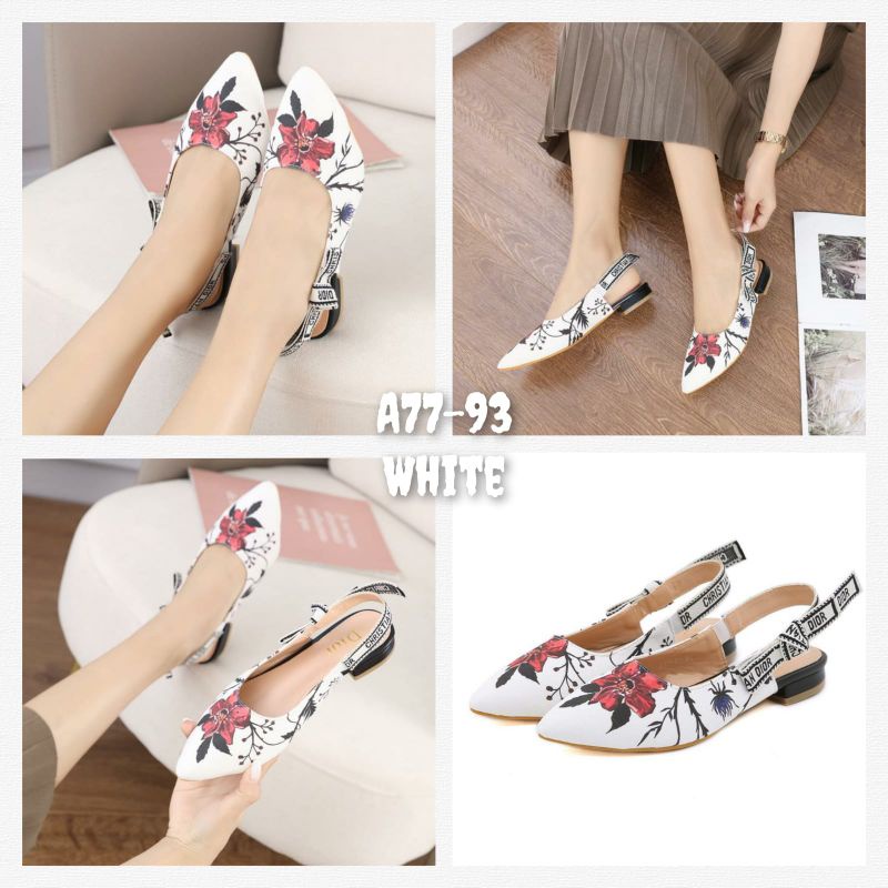 Sepatu sendal wanita import kode  A77-93