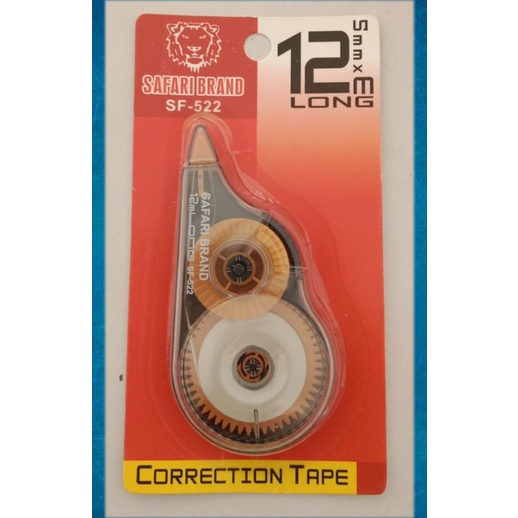 

corection tape safari brand
