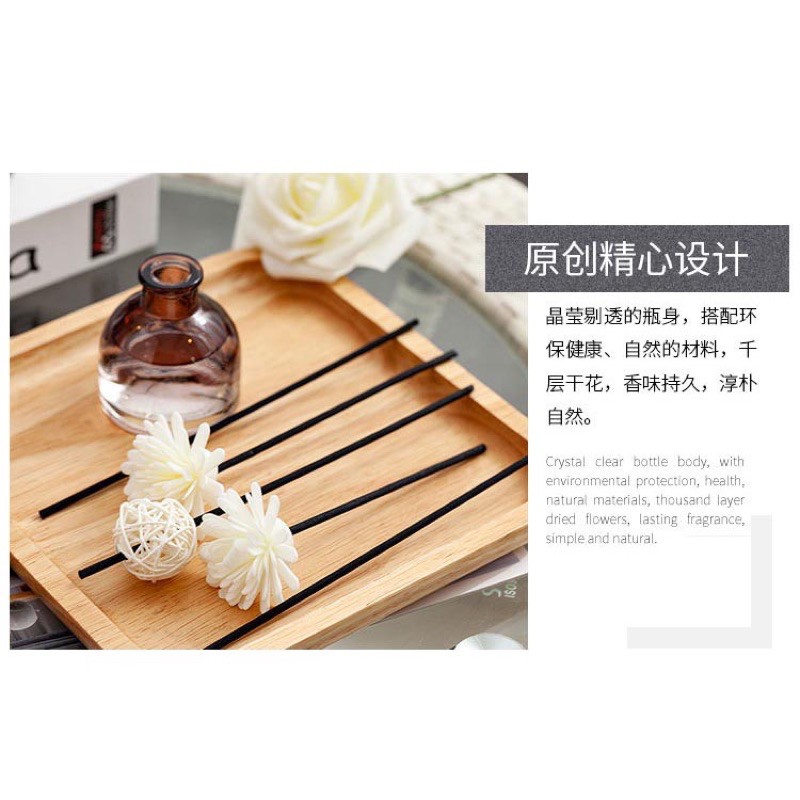 ZUOHE Parfum Ruangan Aroma Diffuser Reed Rattan Sticks 50ml