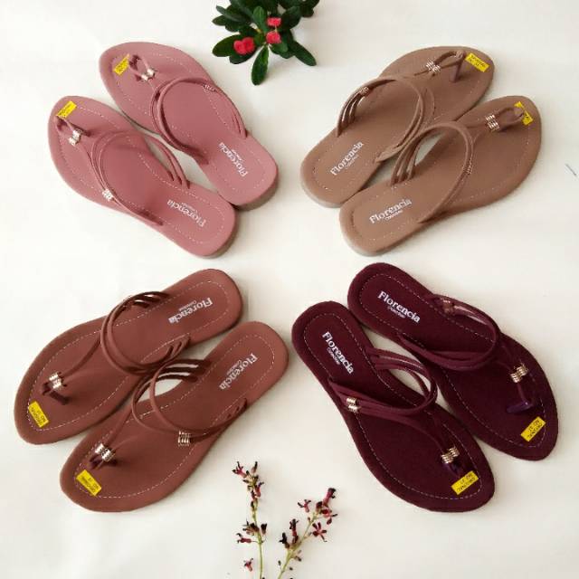 Sandal teplek wanita terbaru A6