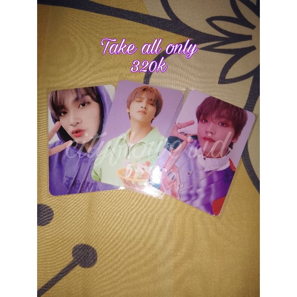 Haechan hoodie ungu photopack sg21 (BOOKED)