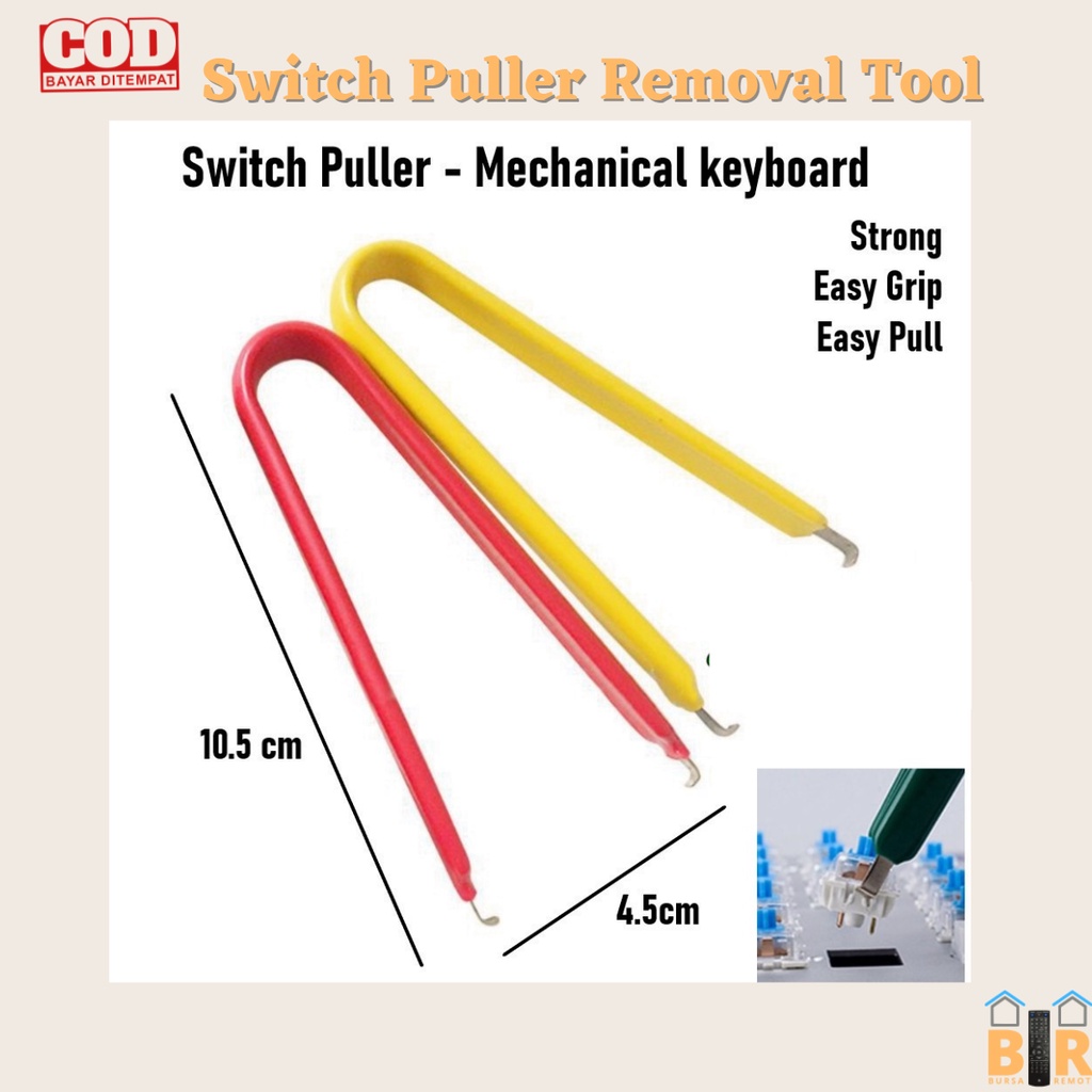 Switch Puller Pencabut Pelepas Penarik Switch Mechanical Keyboard