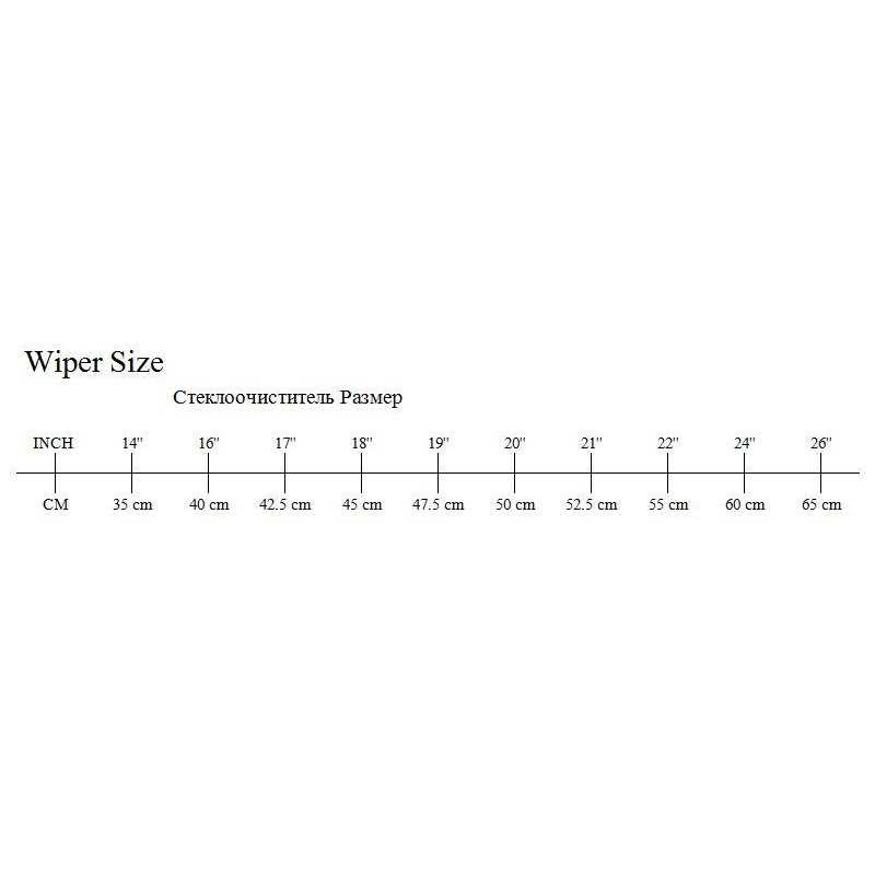 Taffware Wiper Blade Kaca Mobil Frameless U Shape Hook - FLY-078-Hitam-18 Inch
