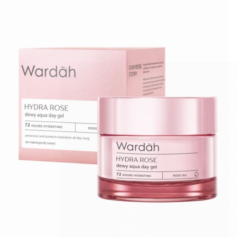 Wardah Hydra Rose Dewy Aqua Day Gel - 40gr