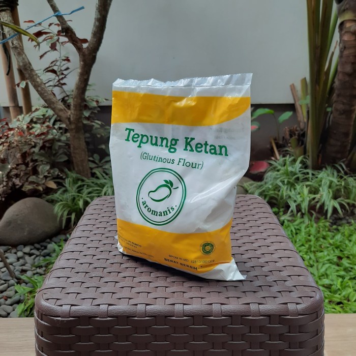 

Ketan-Beras-Tepung- Tepung Ketan Putih 500 Gram- Aromanis -Tepung-Beras-Ketan.