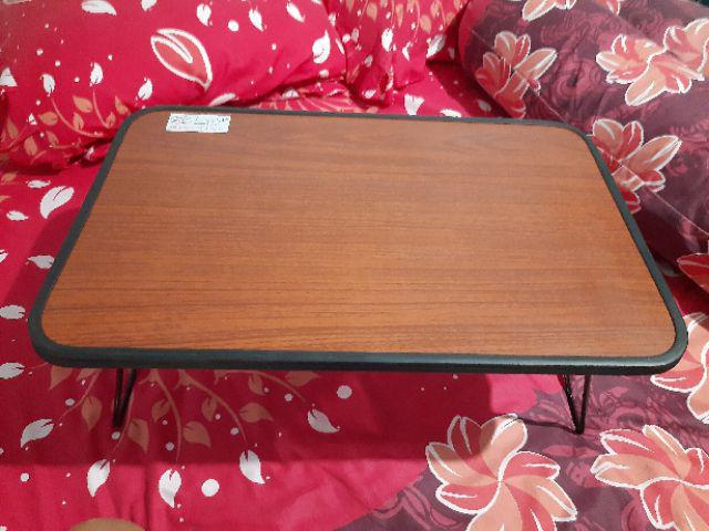 Livid Meja Laptop Coklat - Meja Belajar - Meja Lipat Serbaguna