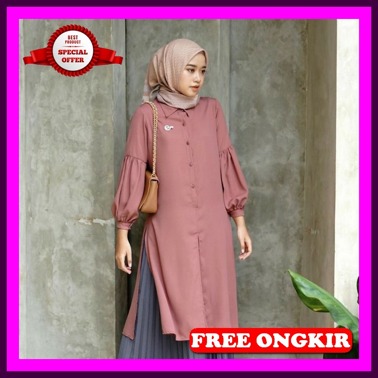 Atasan Remaja Kekinian Bsju Wanita Terbaru Baju Remaja Muslim Buju Cew Dianara Tunik | Tunik Wanita
