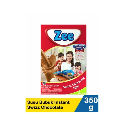 

Zee susu bubuk instant swizz chocolate 350g