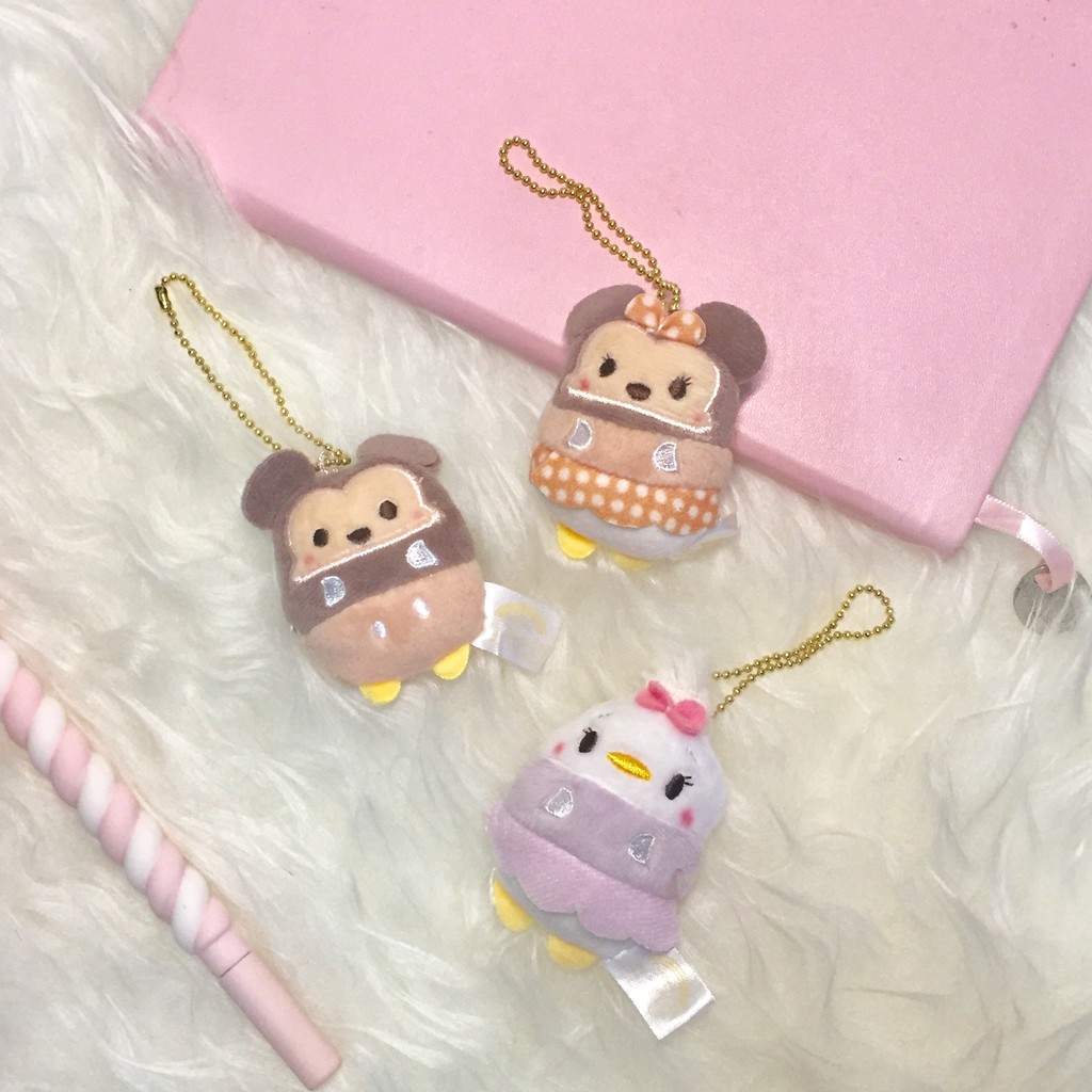 Gantungan kunci mini disney ufufy