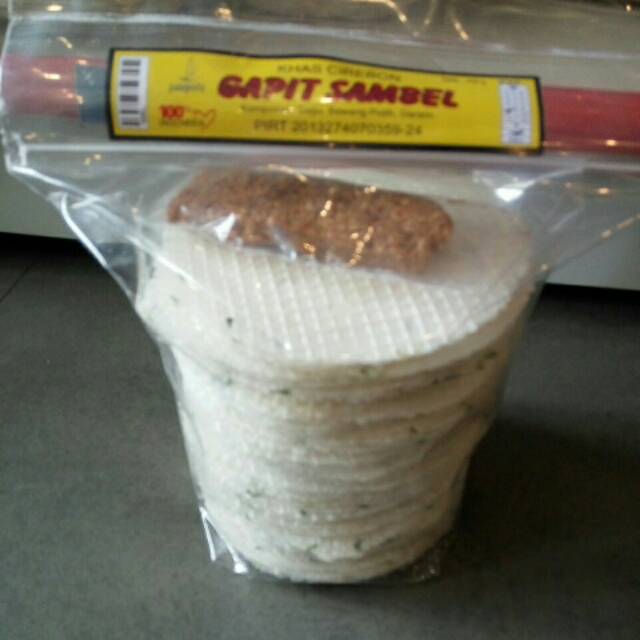 

Gapit sambel khas cirebon