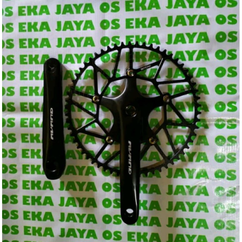 crank 58T - crank sepeda 58t - crank litepro 58t - crank sepeda lipat minivelo minion minitrek
