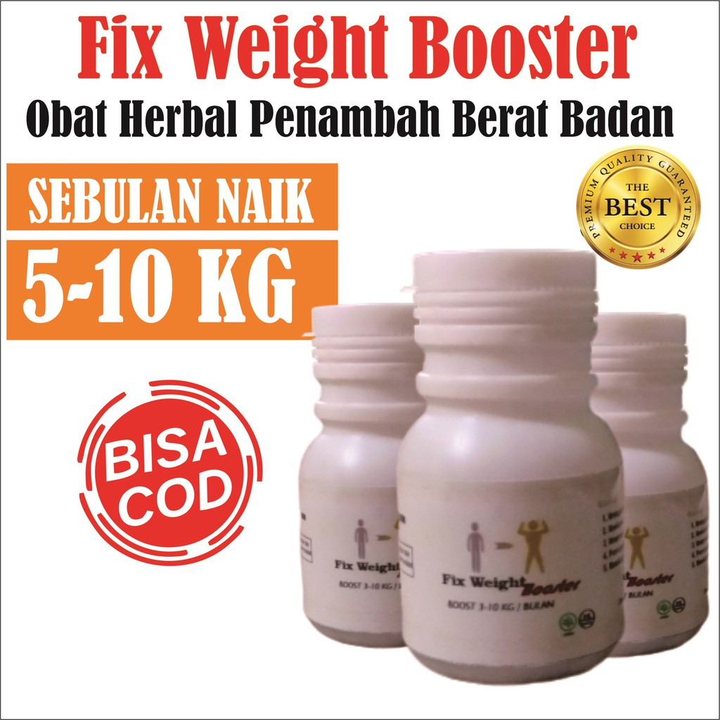 OBAT GEMUK PENGGEMUK BADAN PENAMBAH NAFSU MAKAN HERBAL