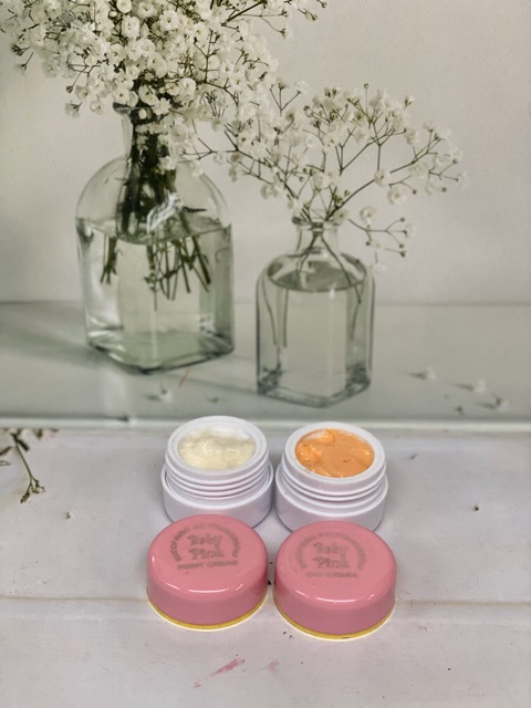 PAKET CREAM BABYPINK DAY+NIGHT CREAM+SABUN+TONER
