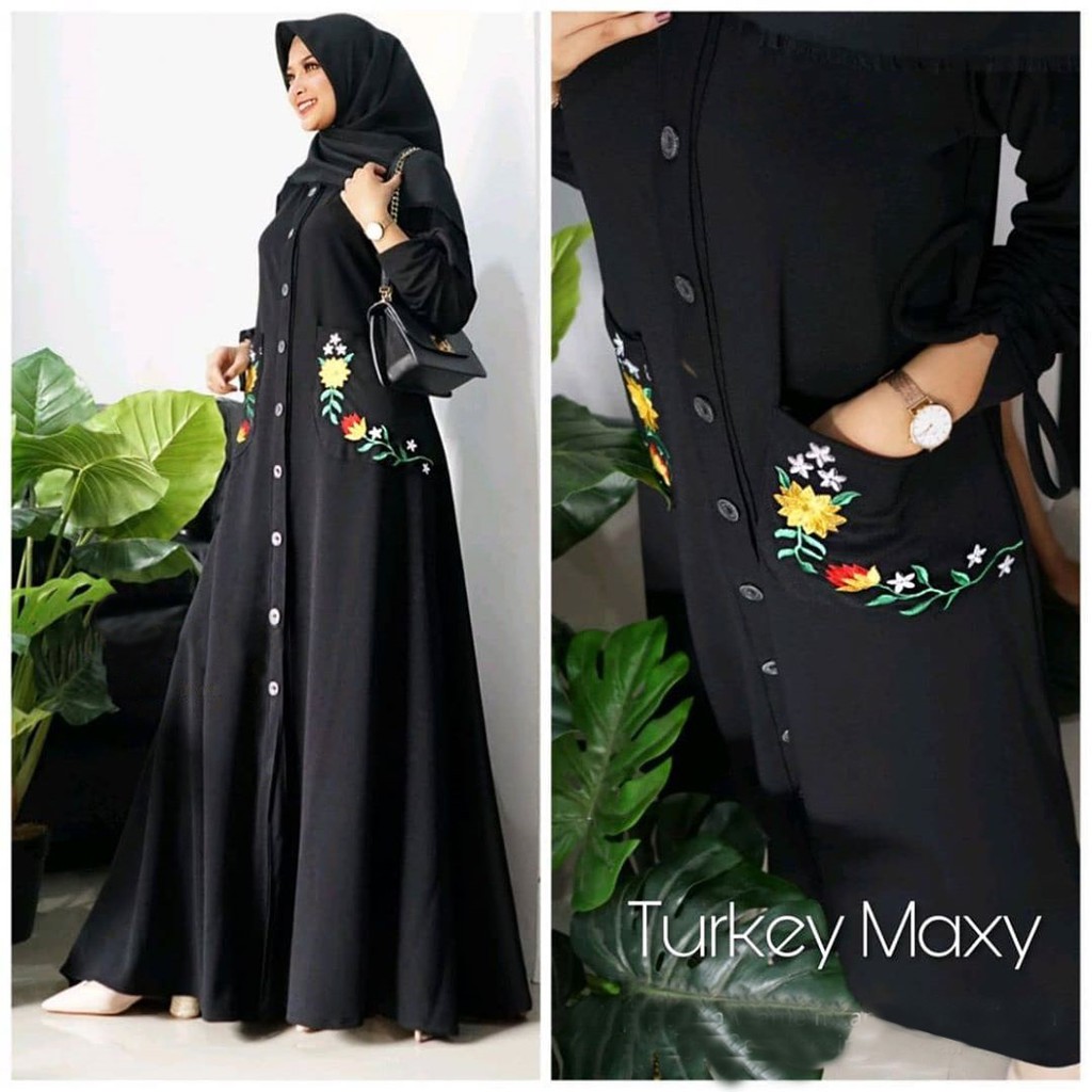 Baju gamis turkey maxy-2