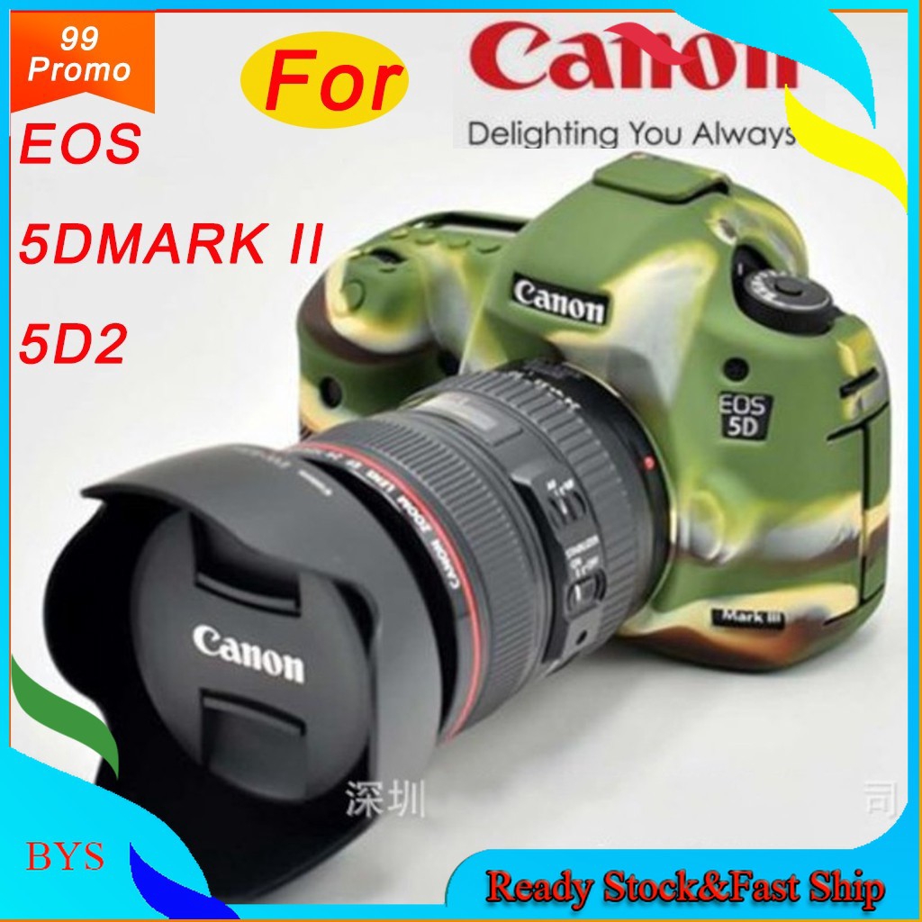 Jual 【Ready stock】Canon EOS 5D Mark II 5D2 camera Case Silikon Lembut Bahan  Pelindung | Shopee Indonesia