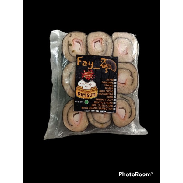 

FAY ROLL SUSHI CRAB 9Pcs