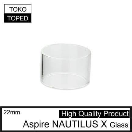 Kaca Aspire NAUTILUS X Replacement | warna glass bening