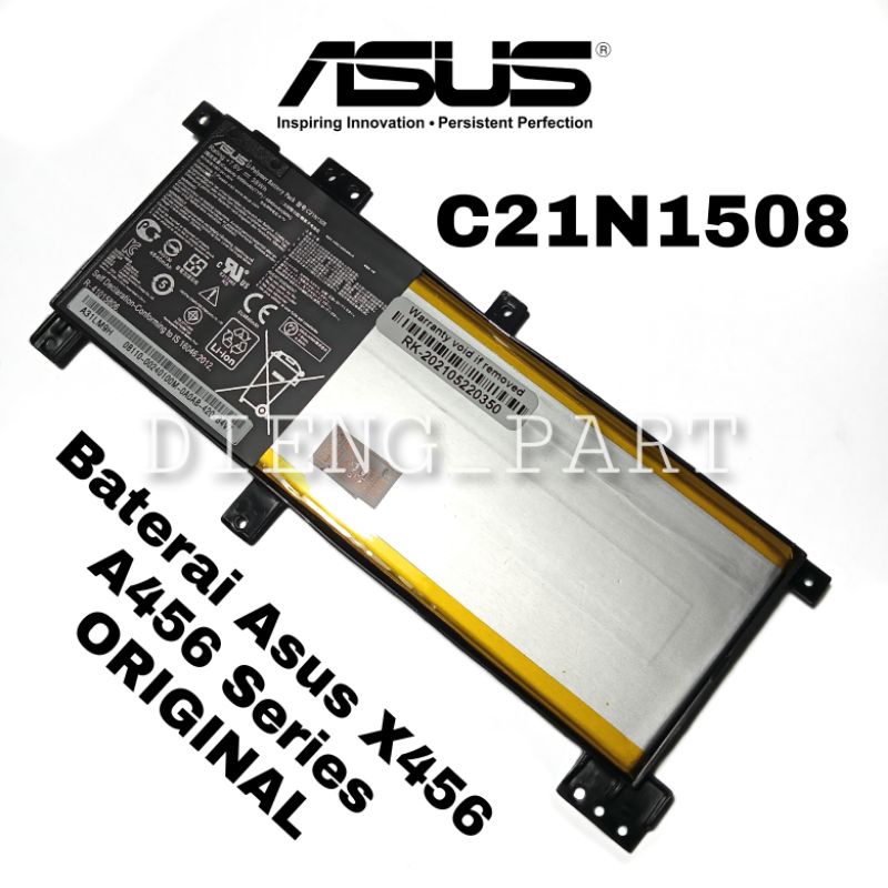 Baterai Laptop Asus A456UF A456UV A456 X456 X456U A456U A456UQ A456UR X456UA X456UB X456UQ X456UR C2