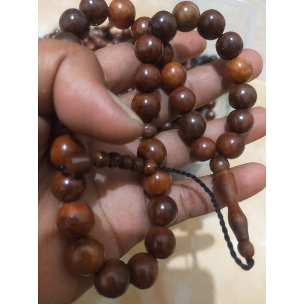 tasbih kokka 33 12mm /tasbeh kaukah jumbo 33butir kualitas premium/kaoka kokkah original