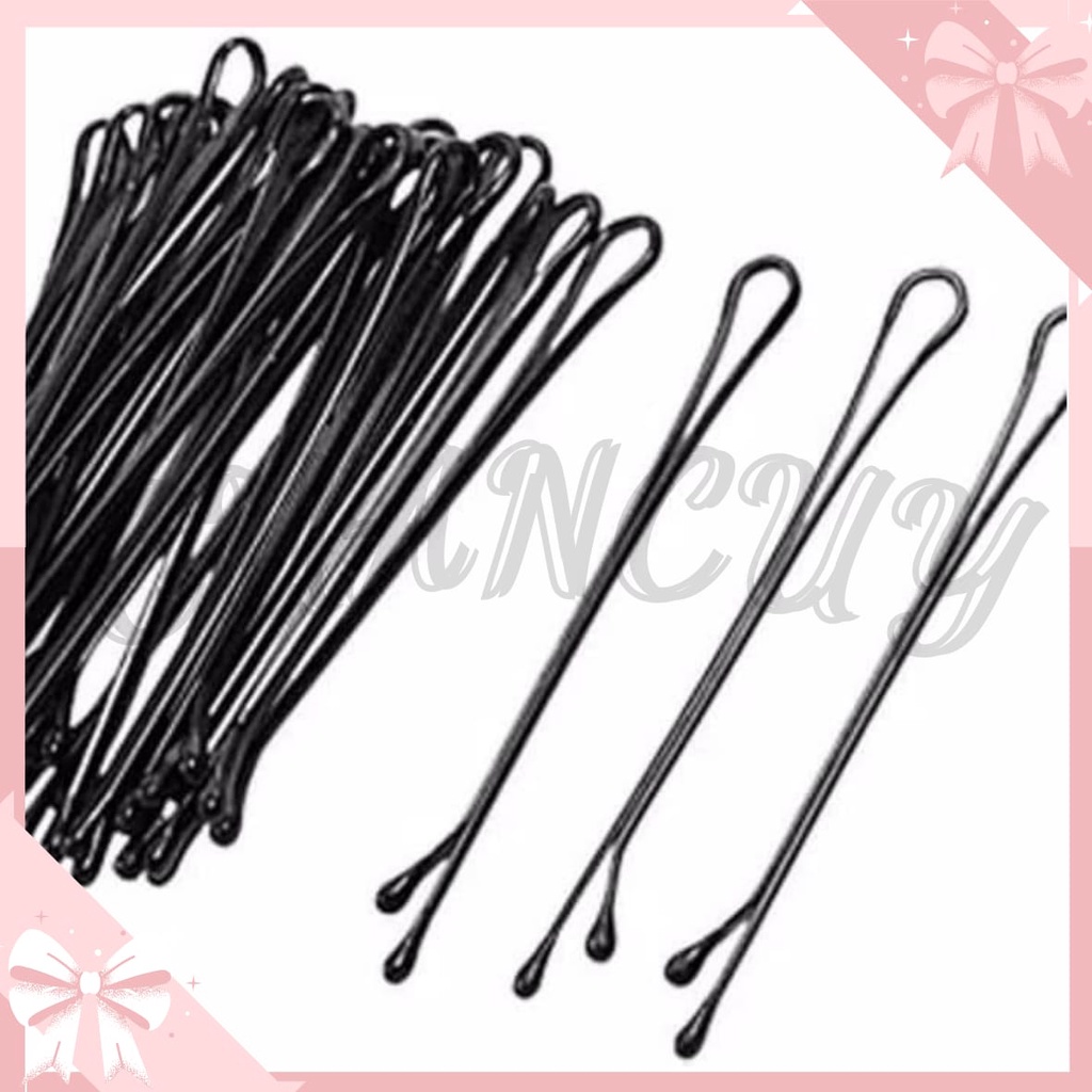 Jepitan Rambut Jepitan Lidi Kecil 3CM Jepitan Hitam Hairclip Jepitan Rambut Korea Termurah(GMJ)