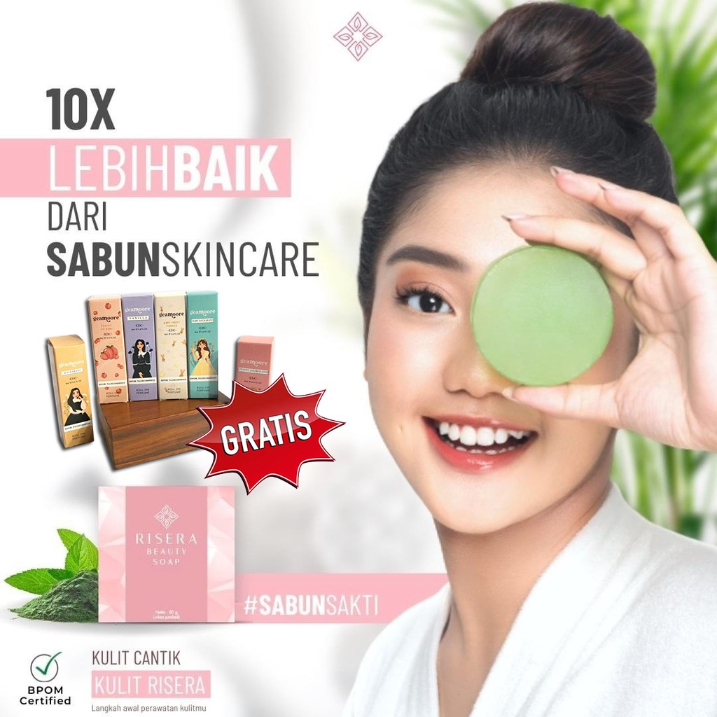 RISERA Sabun Sakti Beauty Soap Original BPOM